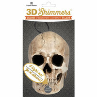 Paper House Productions - Halloween - 3 Dimensional LED Shimmers - Skull