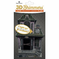 Paper House Productions - Halloween - 3 Dimensional LED Shimmers - Haunted House