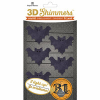 Paper House Productions - Halloween - 3 Dimensional LED Shimmers - Bat Garland