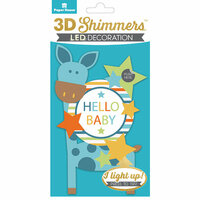 Paper House Productions - 3 Dimensional LED Shimmers - Baby Boy