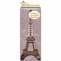 Paper House Productions - 3 Dimensional LED Shimmers - Eiffel Tower