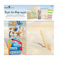 Paper House Productions - Fun in the Sun Collection - 12 x 12 Memory Crafting Kit