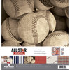 Paper House Productions - All Star Collection - Baseball - 12 x 12 Paper Crafting Kit