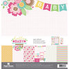 Paper House Productions - Hello Baby Girl Collection - 12 x 12 Paper Crafting Kit