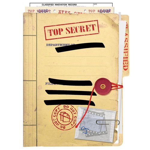 Paper House Productions - Tricky Notebooks - Top Secret