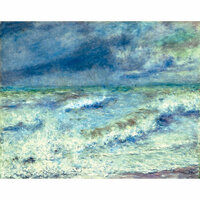 Paper House Productions - Impressions Collection - 12 x 12 Paper - Seascape