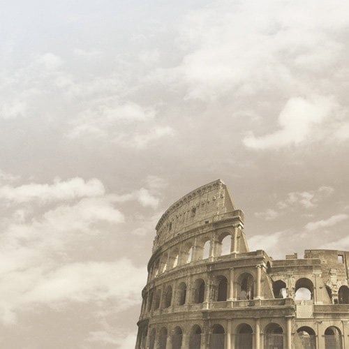 Paper House Productions - Rome Collection - 12 x 12 Paper - Roman Colosseum