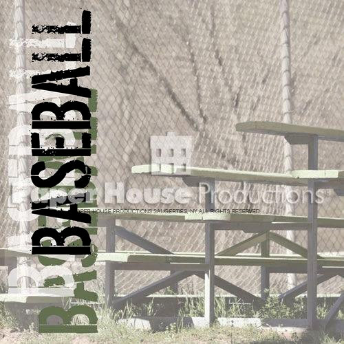 Paper House Productions - Baseball Collection - 12 x 12 Paper - Baseball Bleachers