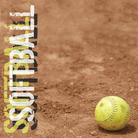 Paper House Productions - Softball Collection - 12 x 12 Paper - Softball