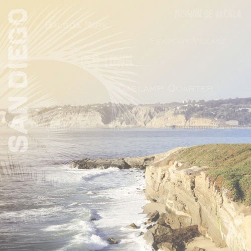 Paper House Productions - San Diego Collection - 12 x 12 Paper - San Diego Coast