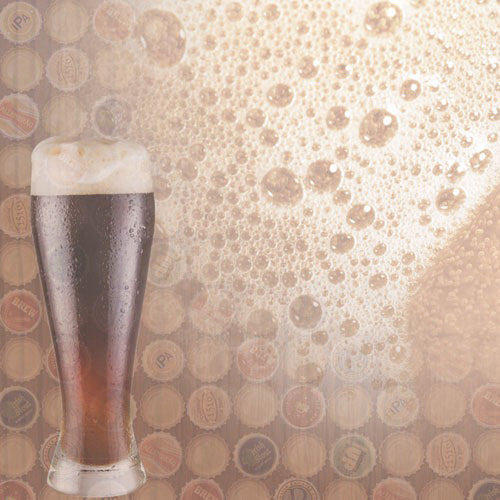 Paper House Productions - Beer Collection - 12 x 12 Paper - Beer Foam