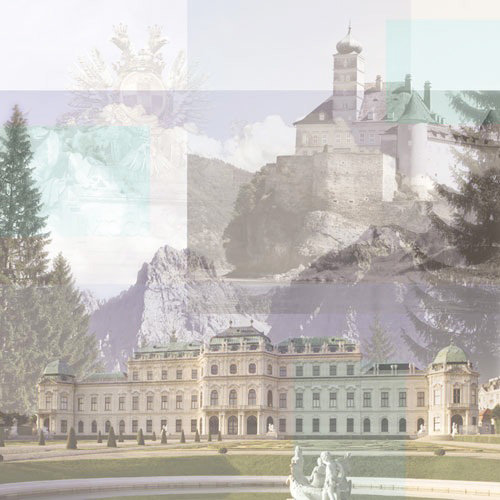 Paper House Productions - Austria Collection - 12 x 12 Paper - Austria Collage