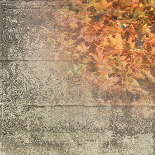 Paper House Productions - Halloween Collection - 12 x 12 Paper - Halloween Collage