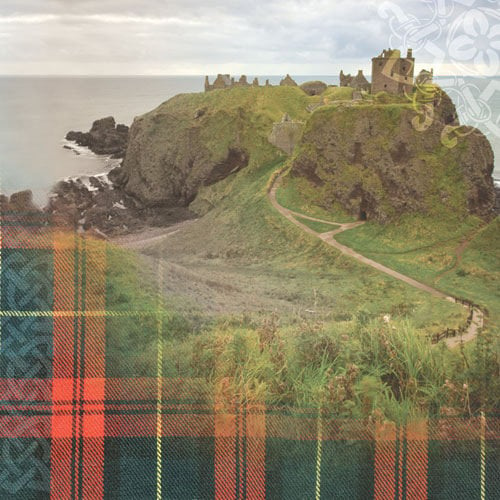 Paper House Productions - Scotland Collection - 12 x 12 Paper - Scottish Castle