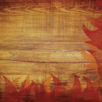 Paper House Productions - BBQ Collection - 12 x 12 Paper - Smokin'