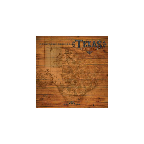 Paper House Productions - Texas Collection - 12 x 12 Paper - Texas Territory