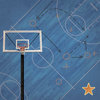 Paper House Productions - Basketball Collection - 12 x 12 Paper - Basketball Court