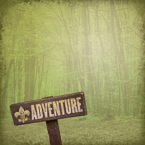 Paper House Productions - Boy Scouts of America - Camping Adventure Collection - 12 x 12 Paper - Adventure