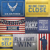 Paper House Productions - 12 x 12 Paper - US Air Force Tags