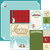 Paper House Productions - Christmas Cheer Collection - 12 x 12 Double Sided Paper - Christmas Cheer Tags