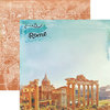 Paper House Productions - Discover Collection - Italy - 12 x 12 Double Sided Paper - When in Rome
