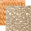 Paper House Productions - Discover Collection - Travel - 12 x 12 Double Sided Paper - Discover Words