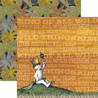 Paper House Productions - Where the Wild Things Are Collection - 12 x 12 Double Sided Paper - Max