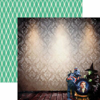 Paper House Productions - Wizard of Oz Collection - 12 x 12 Double Sided Paper - Crystal Ball