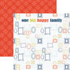 Paper House Productions - One Big Happy Family Collection - 12 x 12 Double Sided Paper - One Big Happy Family
