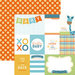 Paper House Productions - Hello Baby Boy Collection - 12 x 12 Double Sided Paper - Hello Baby Tags