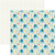 Paper House Productions - Hello Baby Boy Collection - 12 x 12 Double Sided Paper - Blue Elephants
