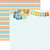 Paper House Productions - Hello Baby Boy Collection - 12 x 12 Double Sided Paper - Baby Boy Banner