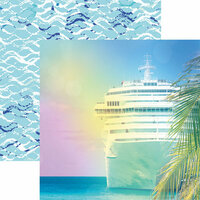 Paper House Productions - Paradise Found Collection - 12 x 12 Double Sided Paper - Cruise