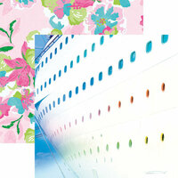 Paper House Productions - Paradise Found Collection - 12 x 12 Double Sided Paper - Starboard