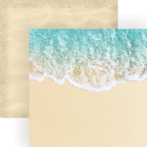 Paper House Productions - 12 x 12 Double Sided Paper - Coastal Waves