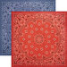 Paper House Productions - 12 x 12 Double Sided Paper - Bandana