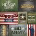 Paper House Productions - 12 x 12 Double Sided Paper - Army Tags