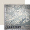 Paper House Productions - 12 x 12 Double Sided Paper - Air Force Camo