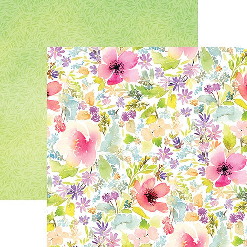 Paper House Productions - 12 x 12 Double Sided Paper - Spring Floral