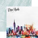 Paper House Productions - 12 x 12 Double Sided Paper - New York Skyline