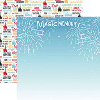 Paper House Productions - 12 x 12 Double Sided Paper - Magic Memories