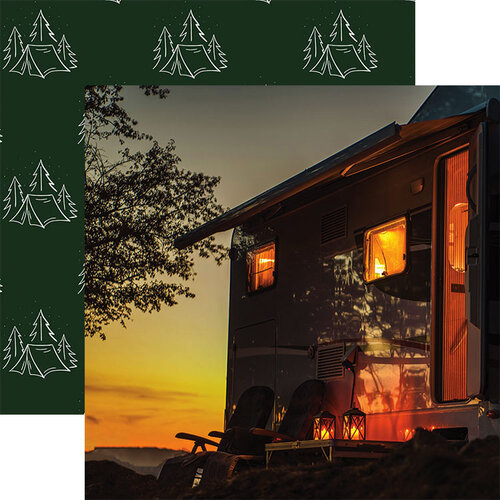 Paper House Productions - 12 x 12 Double Sided Paper - Camp Life