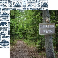 Paper House Productions - 12 x 12 Double Sided Paper - Hiking Path
