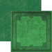 Paper House Productions - Color Ways Collection - Emerald - 12 x 12 Double Sided Paper - Leatherbound