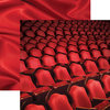 Paper House Productions - Color Ways Collection - Rouge - 12 x 12 Double Sided Paper - Theater