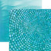 Paper House Productions - Color Ways Collection - Atlantis - 12 x 12 Double Sided Paper - Turquoise