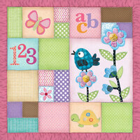 Paper House Productions - Little Girl Collection - 12 x 12 Paper - Quilt