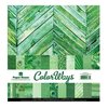 Paper House Productions - Color Ways Collection - Emerald - 12 x 12 Paper Pack