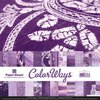 Paper House Productions - Color Ways Collection - Orchid - 12 x 12 Paper Pack