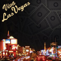 Paper House Productions - Las Vegas Collection - 12 x 12 Paper with Glitter Accents - Viva Las Vegas